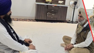 Photo of ਜਥੇਦਾਰ ਦੇ ਸਾਹਮਣੇ ਪੇਸ਼ ਹੋਏ ਫਾਜ਼ਿਲਕਾ ਦੇ SSP