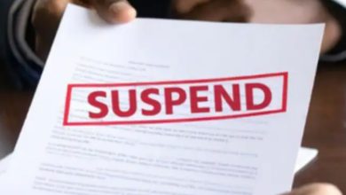 Photo of ਖਮਾਣੋਂ ਦੀ ਤਹਿਸੀਲਦਾਰ ਸ੍ਰੀਮਤੀ ਰਮਨਦੀਪ ਕੌਰ ਨੂੰ ਤੁਰੰਤ ਪ੍ਰਭਾਵ ਨਾਲ ਸਰਕਾਰੀ ਸੇਵਾ ਤੋਂ ਮੁਅੱਤਲ