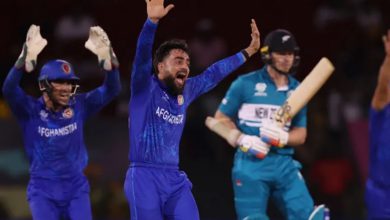 Photo of ਟੀ-20 ਵਿਸ਼ਵ ਕੱਪ 2026 : ਨਿਊਜ਼ੀਲੈਂਡ ਨੇ 5 ਵਿਕਟਾਂ ਨਾਲ ਹਰਾਇਆ ਅਫ਼ਗਾਨਿਤਾਨ ਨੂੰ
