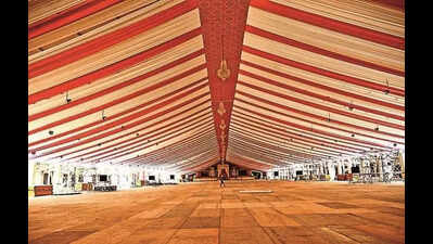 ਹਿੰਦ ਦੀ ਚਾਦਰ ਸ੍ਰੀ ਗੁਰੂ ਤੇਗ ਬਹਾਦੁਰ ਸਾਹਿਬ ਦੇ 350 ਸਾਲਾ ਸ਼ਹੀਦੀ ਸ਼ਤਾਬਦੀ ਨੂੰ ਸਮਰਪਿਤ ਸਮਾਗਮਾਂ ਦੀ ਲੜੀ ਵਿਚ ਅਗਲਾ ਮਹਾਨ ਸਮਾਗਮ ਮੁੰਬਈ ਵਿਚ, ਤਿਆਰੀਆਂ ਮੁਕੰਮਲ... 1 shah 7 cms in navi mum this sunday for sikh guru tribute