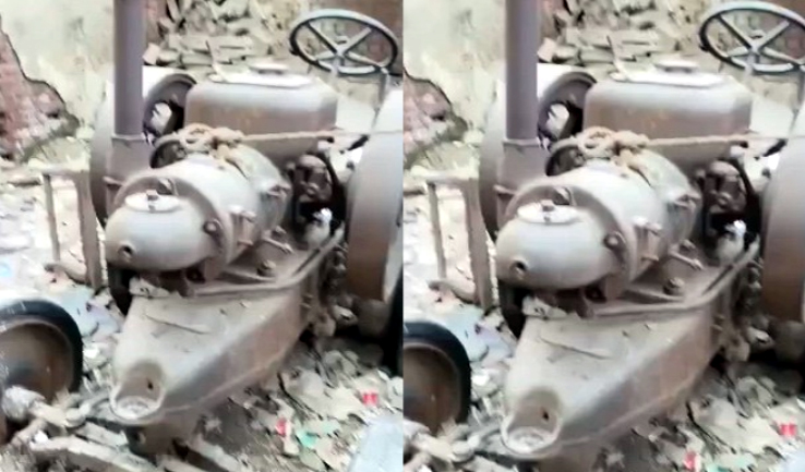 ਕਰੋੜਾਂ ਵਿੱਚ ਵਿਕ ਗਿਆ ਖੰਡਰ ਇਮਾਰਤ ਵਿੱਚ ਪਿਆ ਪੁਰਾਣਾ ਵਿੰਟੇਜ ਮਾਡਲ ਟਰੈਕਟਰ 1 t 6