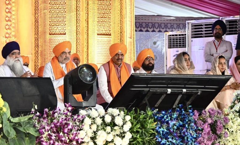 ਸ੍ਰੀ ਗੁਰੂ ਤੇਗ ਬਹਾਦੁਰ ਸਾਹਿਬ ਦਾ 350ਵਾਂ ਸ਼ਹੀਦੀ ਦਿਵਸ ਸ਼ਤਾਬਦੀ ਸਮਾਗਮ ਨਵੀ ਮੁੰਬਈ ਵਿਖੇ ਹੋਇਆ ਸੰਪੂਰਨ 2 b