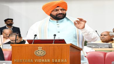 ਹਰਿਆਣਾ ਦੇ ਮੁੱਖ ਮੰਤਰੀ ਨਾਇਬ ਸਿੰਘ ਸੈਣੀ ਨੇ ਵਿੱਤ ਮੰਤਰੀ ਵਜੋਂ ਪੇਸ਼ ਕੀਤਾ 223,658.17 ਕਰੋੜ ਰੁਪਏ ਦਾ ਬਜਟ 6 Photo of ਹਰਿਆਣਾ ਦੇ ਮੁੱਖ ਮੰਤਰੀ ਨਾਇਬ ਸਿੰਘ ਸੈਣੀ ਨੇ ਵਿੱਤ ਮੰਤਰੀ ਵਜੋਂ ਪੇਸ਼ ਕੀਤਾ 223,658.17 ਕਰੋੜ ਰੁਪਏ ਦਾ ਬਜਟ