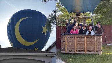 Photo of 13 ਲੋਕਾਂ ਨੂੰ ਲੈ ਕੇ ਜਾ ਰਿਹਾ ਸੀ ਹੌਟ ਏਅਰ ਬੈਲੂਨ, ਕੈਲੀਫੋਰਨੀਆ ਦੇ ਇੱਕ ਘਰ ‘ਚ ਕਰਨੀ ਪਈ ਐਮਰਜੈਂਸੀ ਲੈਂਡਿੰਗ