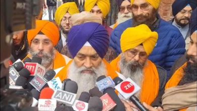 Photo of ਸਾਬਕਾ ਜਥੇਦਾਰ ਦਾ ਸੁਖਬੀਰ ਨੂੰ ਜਵਾਬ, ਫੈਸਲਾ ਸਾਜ਼ਿਸ਼ ਸੀ ਤਾਂ ਸ੍ਰੀ ਅਕਾਲ ਤਖ਼ਤ ਸਾਹਿਬ ਅੱਗੇ ਪੇਸ਼ ਹੋ ਕੇ ਕਰੋ ਸਾਬਤ