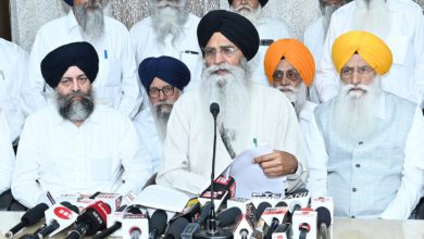 Photo of ਭਾਈ ਬਲਵੰਤ ਸਿੰਘ ਰਾਜੋਆਣਾ ਵੱਲੋਂ ਲਿਖੀ ਗਈ ਚਿੱਠੀ ਤੋਂ ਬਾਅਦ SGPC ਪ੍ਰਧਾਨ ਧਾਮੀ ਦਾ ਬਿਆਨ