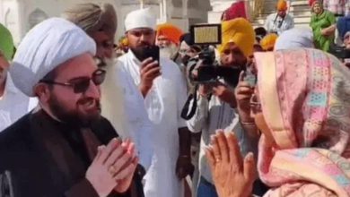 Photo of ਈਰਾਨੀ ਆਗੂ ਡਾ. ਮੁਹੰਮਦ ਹੁਸੈਨ ਜ਼ਿਆਏਨੀਆ ਸ੍ਰੀ ਦਰਬਾਰ ਸਾਹਿਬ ਵਿਖੇ ਹੋਏ ਨਤਮਸਤਕ