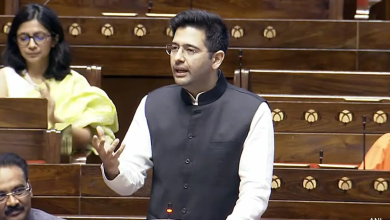 Photo of ਰਾਜ ਸਭਾ ਸਾਂਸਦ ਰਾਘਵ ਚੱਢਾ ਨੂੰ ਵੱਡਾ ਝਟਕਾ, ਪੰਜਾਬ ਸਰਕਾਰ ਨੇ ਸੁਰੱਖਿਆ ਲਈ ਵਾਪਿਸ!