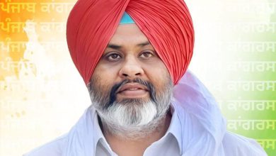 Photo of ਸੜਕੀ ਹਾਦਸੇ ਦਾ ਸ਼ਿਕਾਰ ਹੋਏ,  ਕਾਂਗਰਸ ਦੇ ਹਲਕਾ ਇੰਚਾਰਜ ਖੁਸ਼ਬਾਜ ਸਿੰਘ ਜਟਾਣਾ ਦਾ ਅੱਜ ਅੱਜ ਸੰਸਕਾਰ