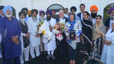 Photo of ਨਿਊਜ਼ੀਲੈਂਡ ਦੇ ਪੀਐਮ ਲਕਸਨ ਨੇ ਕੀਤੀ ਜਥੇਦਾਰ ਗੜਗੱਜ ਨਾਲ ਮੁਲਾਕਾਤ, ਸਿੱਖ ਭਾਈਚਾਰੇ ਦੀ ਕੀਤੀ ਸ਼ਲਾਘਾ