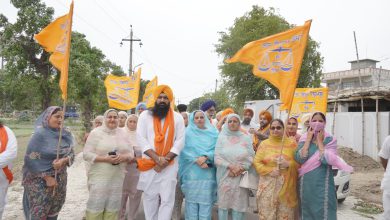 Photo of ਝਿੰਜਰ ਦੇ ‘ਬੋਲੇਗਾ ਘਨੌਰ, ਬਦਲੇਗਾ ਦੌਰ’ ਪੈਦਲ ਮਾਰਚ ਦੇ ਪਹਿਲੇ ਦਿਨ ਲੋਕਾਂ ਦਾ ਮਿਲਿਆ ਭਰਵਾਂ ਹੁੰਗਾਰਾ