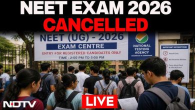 Photo of Neet exam- ਪੇਪਰ ਲੀਕ ਹੋਣ ਤੋਂ ਬਾਅਦ NEET ਪ੍ਰੀਖਿਆ ਬਾਰੇ ਵੱਡਾ ਫੈਸਲਾ