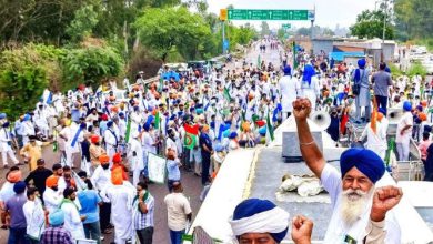 Photo of ਪੰਜਾਬ ਦੇ ਕਿਸਾਨਾਂ ਦਾ ਦਿੱਲੀ ਵੱਲ ਮਾਰਚ ਟਲਿਆ