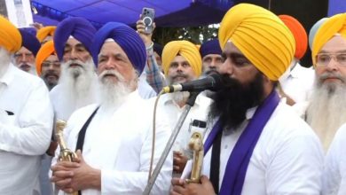 Photo of ਹਰੀਕੇ ਪੱਤਣ ਵਿਖੇ ਪੰਥ ਦੀ ਅਰਦਾਸ ,ਸ੍ਰੀ ਅਕਾਲ ਤਖ਼ਤ ਸਾਹਿਬ ਦੇ ਜਥੇਦਾਰ ਕੁਲਦੀਪ ਸਿੰਘ ਗੜਗੱਜ ਵੱਲੋਂ ਕੀਤੇ ਗਏ 2 ਵੱਡੇ ਐਲਾਨ