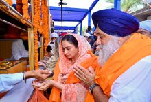 Photo of ਮੀਰੀ ਪੀਰੀ ਖ਼ਾਲਸਾ ਮਾਰਚ ਪਿੰਡ ਬਾਦਲ ਵਿਖੇ ਪਹੁੰਚਿਆ