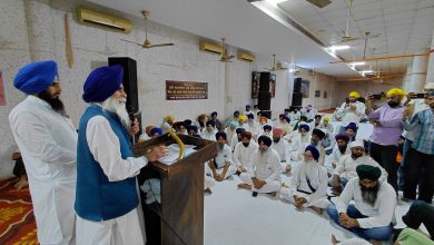Photo of ਹਰਿਆਣਾ ਸਿੱਖ ਗੁਰਦੁਆਰਾ ਪ੍ਰਬੰਧਕ ਕਮੇਟੀ ਦੇ ਮੈਂਬਰ ਸਾਹਿਬਾਨ ਅਤੇ ਸਿੱਖ ਜਥੇਬੰਦੀ ਆਗੂਆਂ ਦੀ ਮੀਟਿੰਗ