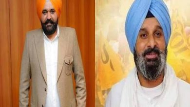 Photo of ਮੁੱਖ ਮੰਤਰੀ ਭਗਵੰਤ ਸਿੰਘ ਮਾਨ ਦੇ ਓ.ਐਸ.ਡੀ. ਘੁੰਮਣ ਨੇ ਬਿਕਰਮ ਮਜੀਠੀਆ ਨੂੰ ਭੇਜਿਆ ਮਾਣਹਾਨੀ ਦਾ ਨੋਟਿਸ
