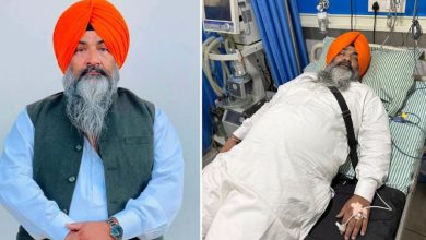 Photo of MP ਸਰਬਜੀਤ ਖਾਲਸਾ ਦੀ ਅਚਾਨਕ ਵਿਗੜੀ ਸਿਹਤ, ਜਲੰਧਰ ਦੇ ਹਸਪਤਾਲ ‘ਚ ਕਰਵਾਇਆ ਦਾਖਲ; ਪੰਥਕ ਕਾਨਫਰੰਸ ਲਈ ਜਾ ਰਹੇ ਸਨ