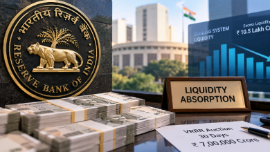 Photo of ਵੱਡੇ NRI ਡਿਪਾਜ਼ਿਟ ਤੋਂ ਬਾਅਦ RBI ਨੇ ਬੈਂਕਿੰਗ ਪ੍ਰਣਾਲੀ ਦੀ ਵਾਧੂ ਨਕਦੀ 55% ਘਟਾਈ