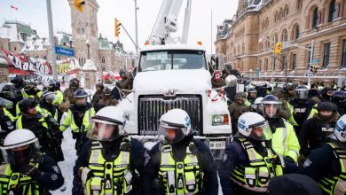 Photo of Canada ਦੇ ਸ਼ਹਿਰਾਂ ਵਿਚ truck ਡਰਾਈਵਰਾਂ ਦੇ ਵੱਡੇ ਰੋਸ ਵਿਖਾਵੇ