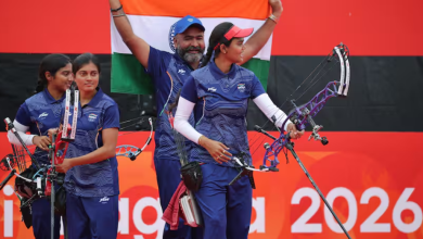 Photo of Asian Games 2026: ਭਾਰਤੀ ਟੀਮ ਨੇ ਤੀਰਅੰਦਾਜ਼ੀ ਵਿੱਚ ਚੀਨ ਨੂੰ ਹਰਾ ਕੇ ਸੋਨ ਤਗਮਾ ਜਿੱਤਿਆ