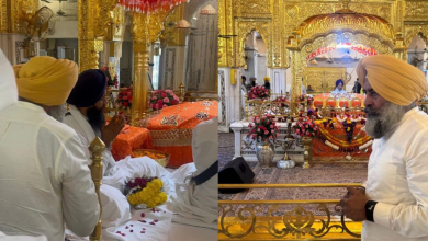 Photo of ਗੁਰਦੁਆਰਾ ਬੰਗਲਾ ਸਾਹਿਬ ਨਤਮਸਤਕ ਹੋਏ ਪਰਗਟ ਸਿੰਘ
