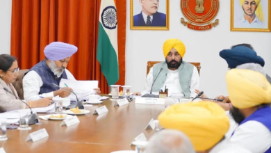 Photo of CM ਮਾਨ ਨੇਅੱਜ ਸੱਦੀ ਕੈਬਿਨਟ ਦੀ ਅਹਿਮ ਬੈਠਕ, CM ਰਿਹਾਇਸ਼ ‘ਤੇ ਦੁਪਹਿਰ 2 ਵਜੇ ਹੋਵੇਗੀ ਮੀਟਿੰਗ