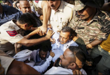 Photo of CJP Protest ਦੌਰਾਨ ਕੇਜਰੀਵਾਲ, ਮਮਤਾ ਬੈਨਰਜੀ ਅਤੇ TMC ਆਗੂ ਪੁਲੀਸ ਹਿਰਾਸਤ ਵਿੱਚ